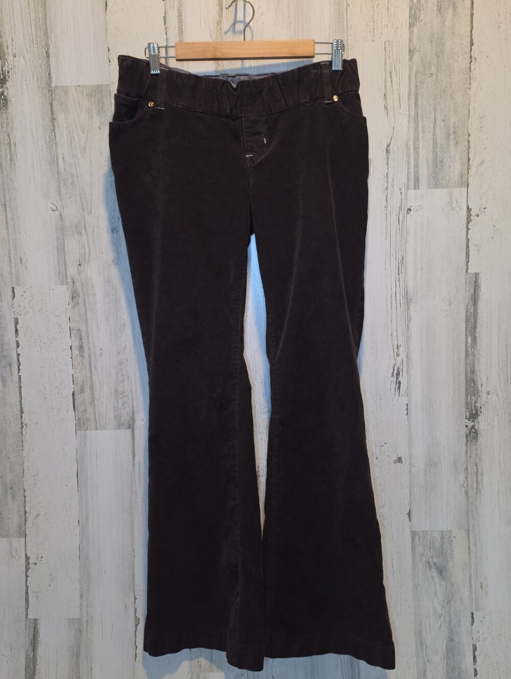 Vintage 2009 Gap 1969 Corduroy Pants 29/8 Bordeaux Bootcut Flare Y2K